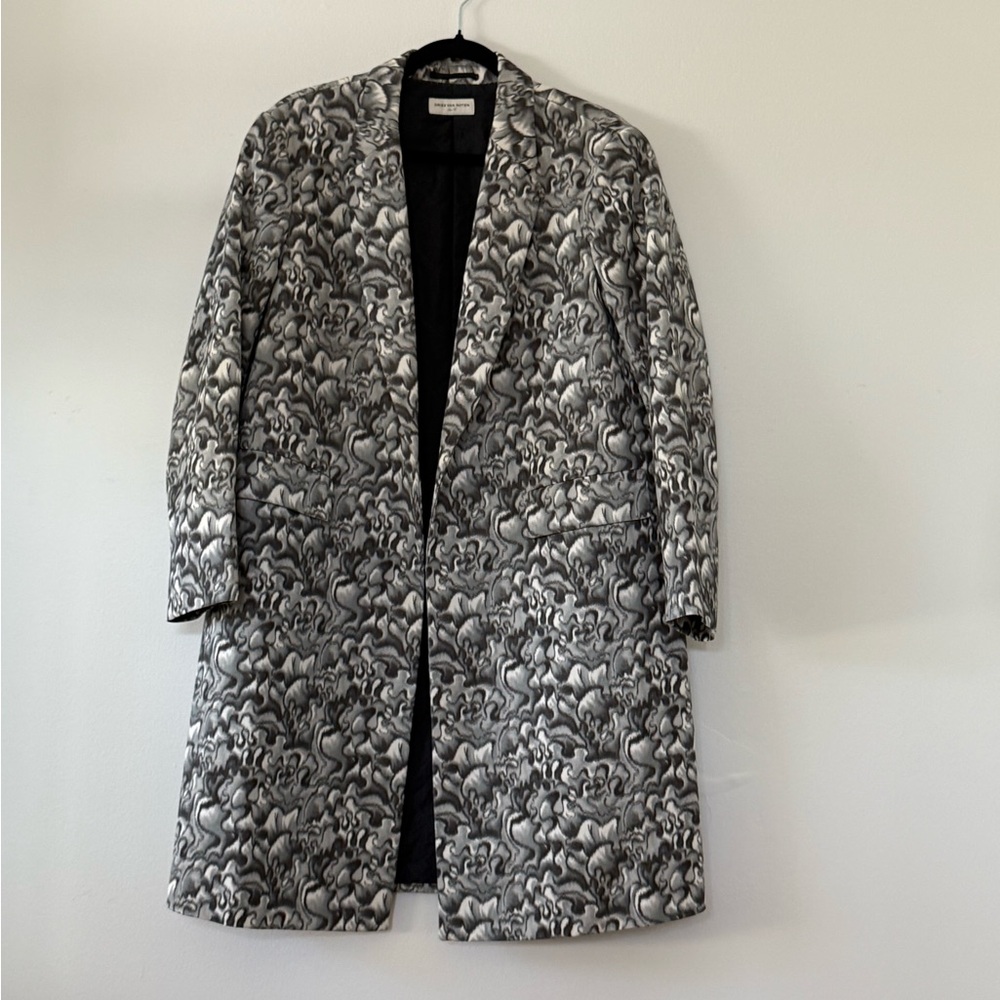 Rare Collectible Dries Van Noten 3/4 Length Jacket Fall 2003